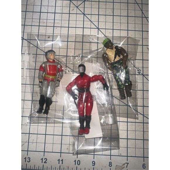 GI JOE vintage 1980s action figure bundle 3 pcs. 109 - Picture 1 of 1